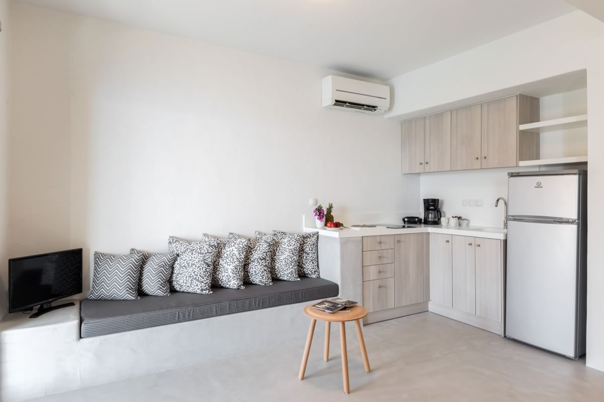 Πολυτελές Studio δύο δωματίων προς ενοικίαση, Παραλία Ξύλα, Κέα, Κυκλάδες