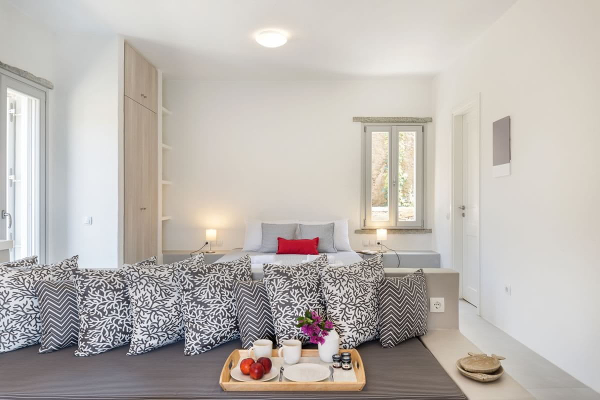 Πολυτελές Studio δύο δωματίων προς ενοικίαση, Παραλία Ξύλα, Κέα, Κυκλάδες